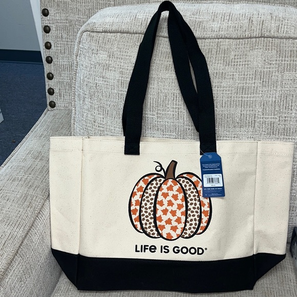 Life Is Good Handbags - Large Life is Good tote bag